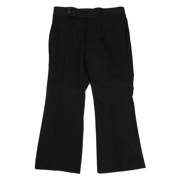 COMME des GARCONS Wool Gabardine Cropped Pants Black S K-171633_001