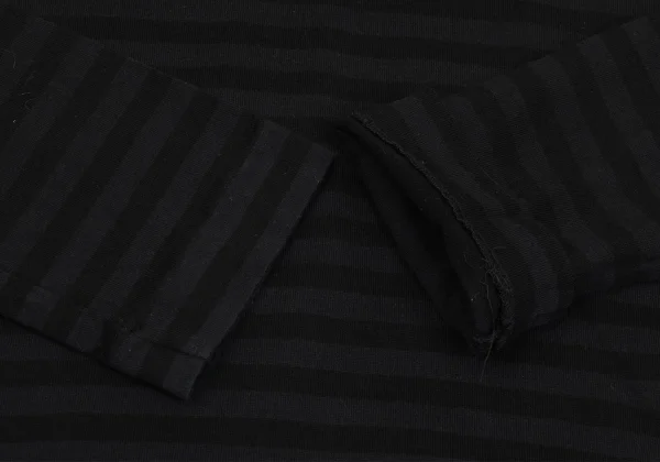 ブラックコムデギャルソンBLACK COMME des GARCONS 染めボーダー
