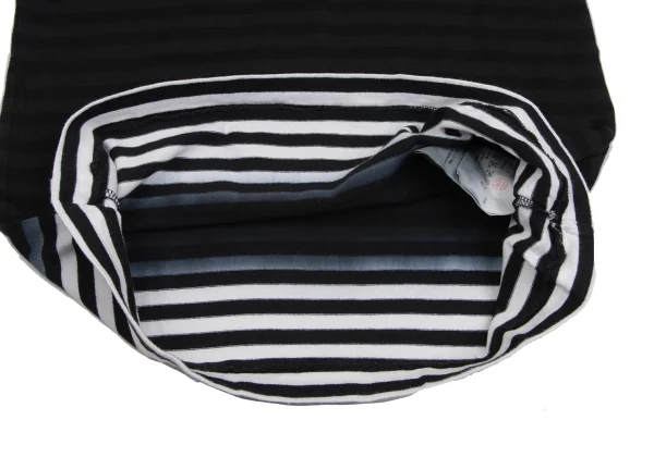 ブラックコムデギャルソンBLACK COMME des GARCONS 染めボーダー