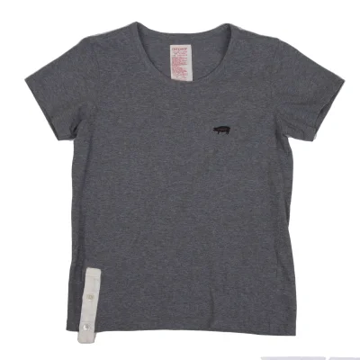 Y's Gipsy Pig Printed Hem Button T Shirt