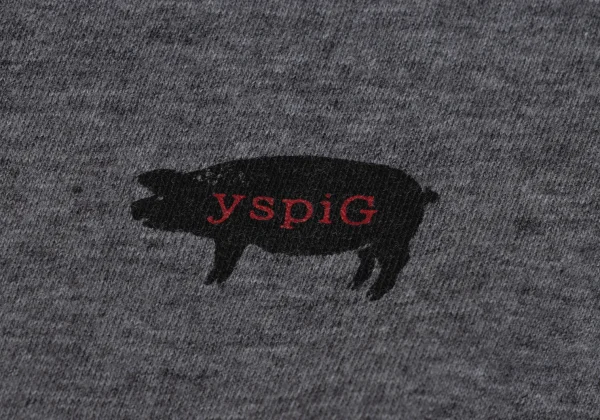 Y's Gipsy Pig Printed Hem Button T Shirt K-171640_004