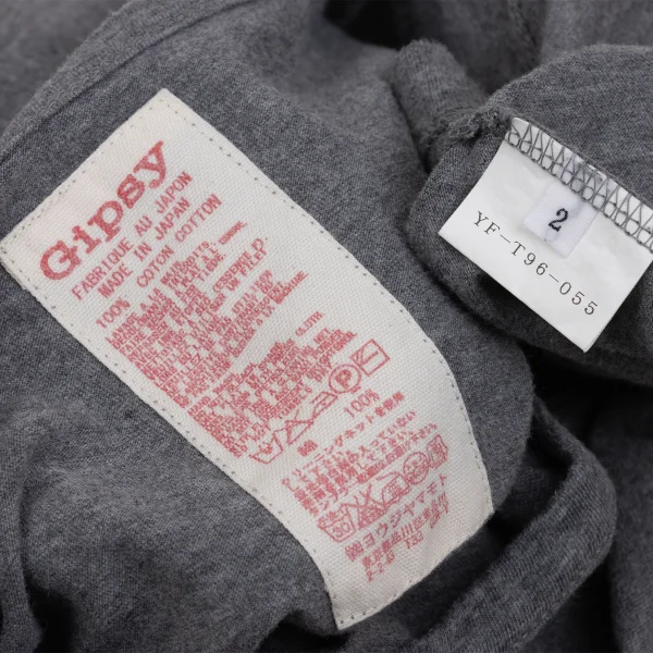 Y's Gipsy Pig Printed Hem Button T Shirt K-171640_011
