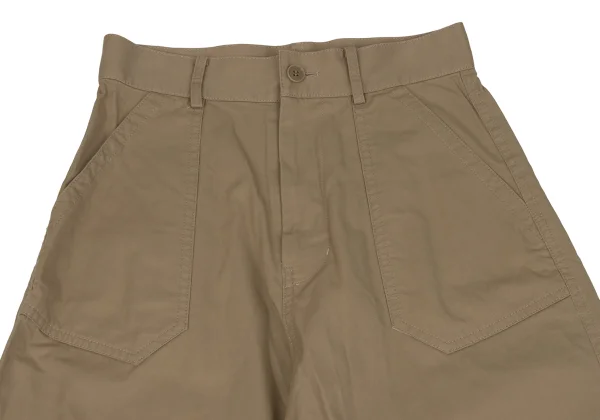 REGULATION yohji yamamoto Cotton  Dropped Crotch Pants K-171641_002