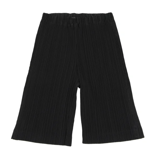 ISSEY MIYAKE Pleats Side Switching Shorts Black L K-171647_001
