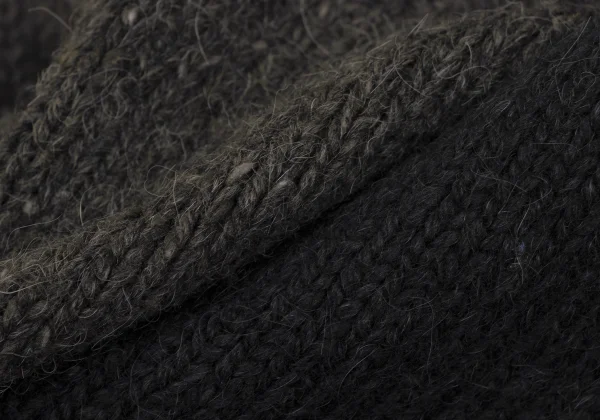ISSEY MIYAKE MEN Switching Wool Knit Blouson K-171654_011