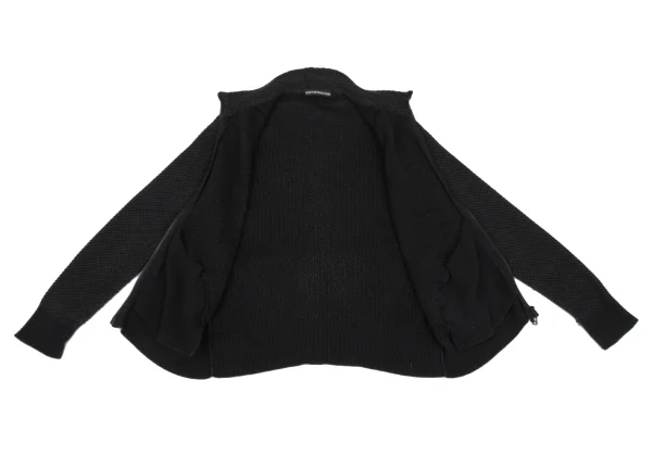ISSEY MIYAKE MEN Cotton Mesh Knit Zip Blouson K-171655_011