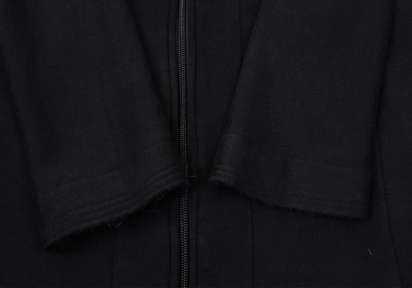 Yohji Yamamoto FEMME Cotton Sweatshirt Zip Coat K-171659_006