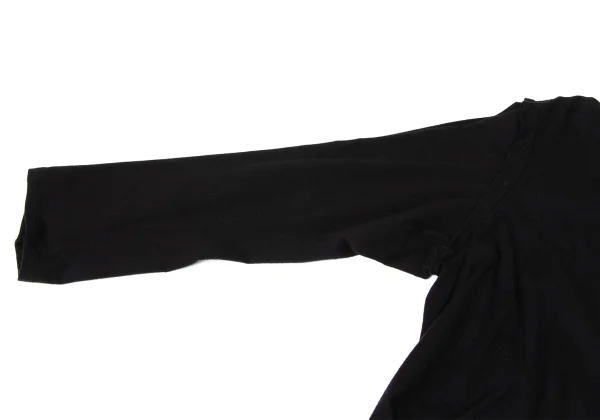 Yohji Yamamoto NOIR Cotton Stretch Back Wrap Dress K-171660_005