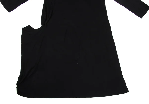 Yohji Yamamoto NOIR Cotton Stretch Back Wrap Dress K-171660_009