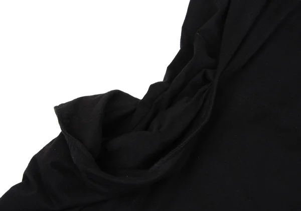 Yohji Yamamoto NOIR Cotton Stretch Back Wrap Dress K-171660_010