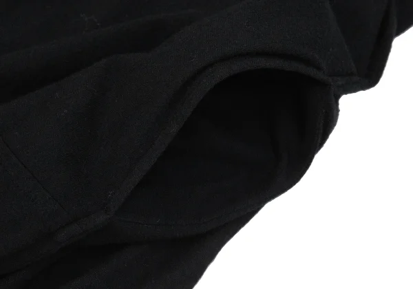 Yohji Yamamoto NOIR Cotton Stretch Back Wrap Dress K-171660_011