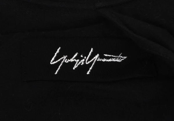 Yohji Yamamoto NOIR Cotton Stretch Back Wrap Dress K-171660_016