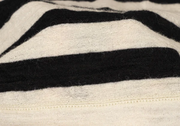JUNYA WATANABE COMME des GARCONS Wool Striped Long Sleeve Knit Top K-171662_011