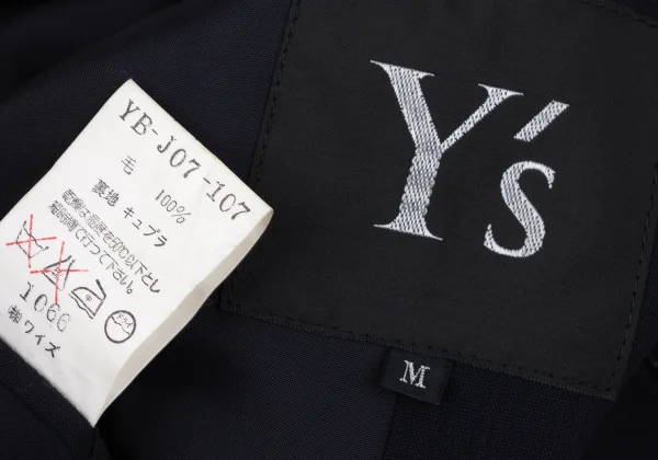 Y's Wool 3B Long Jacket K-171672_019