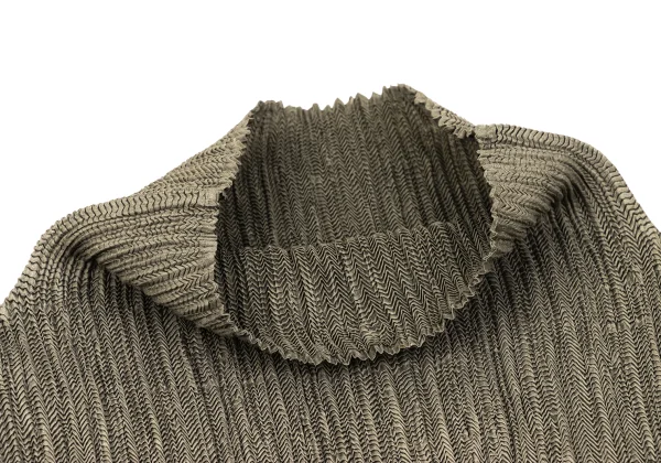 HIROKO BIS Pleats Turtleneck T-shirt K-171676_004