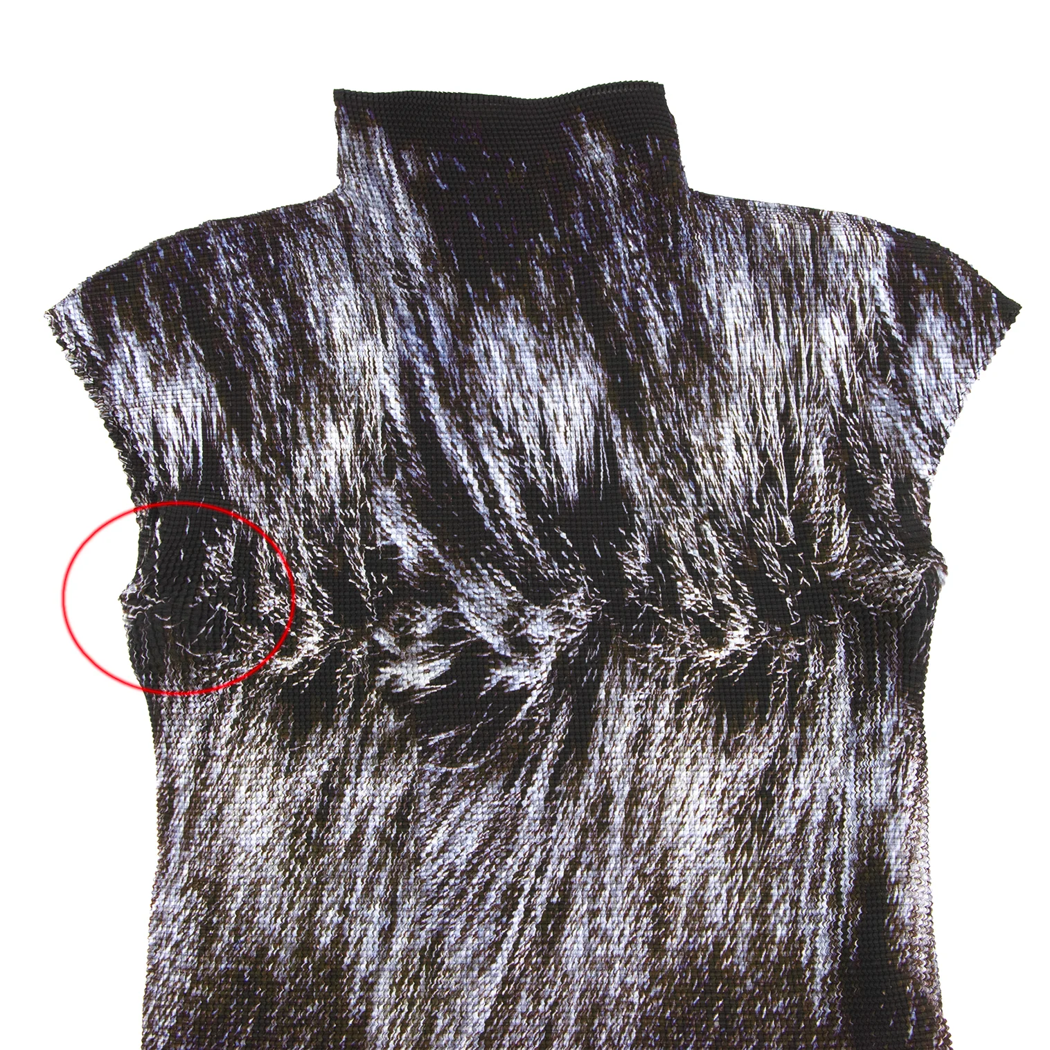 イッセイミヤケ ミーISSEY MIYAKE me ストレッチプリーツヘアー