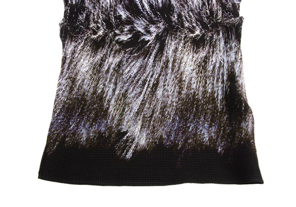 イッセイミヤケ ミーISSEY MIYAKE me ストレッチプリーツヘアー