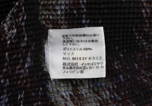 イッセイミヤケ ミーISSEY MIYAKE me ストレッチプリーツヘアー