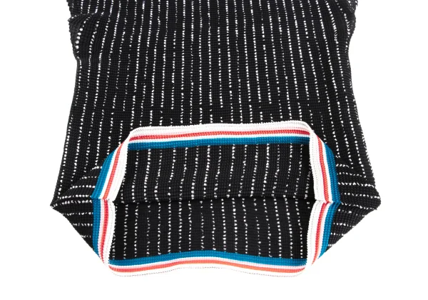 イッセイミヤケ ミーISSEY MIYAKE me ストレッチプリーツドットライン