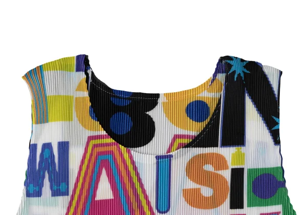 PLEATS PLEASE Science Print Tank Top K-171682_004