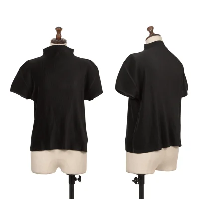 PLEATS PLEASE Mist Pleats High-neck T-shirt