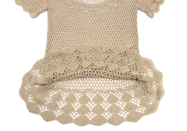 Theory Waist Cord Low-gauge Knit Short Sleeve Top K-171689_007