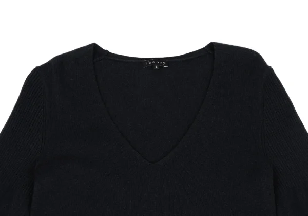 Theory Cashmere V-neck Knit Sweater K-171690_003