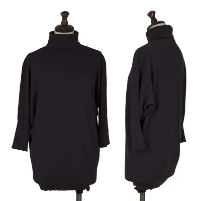 Theory Wool Nylon Turtleneck Dolman Knit Top