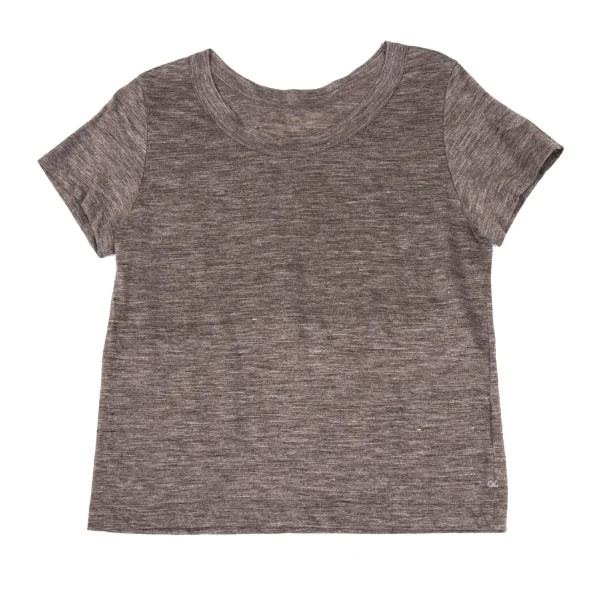 45rpm 45R Ramie T-shirt Mocha 3 K-171694_001