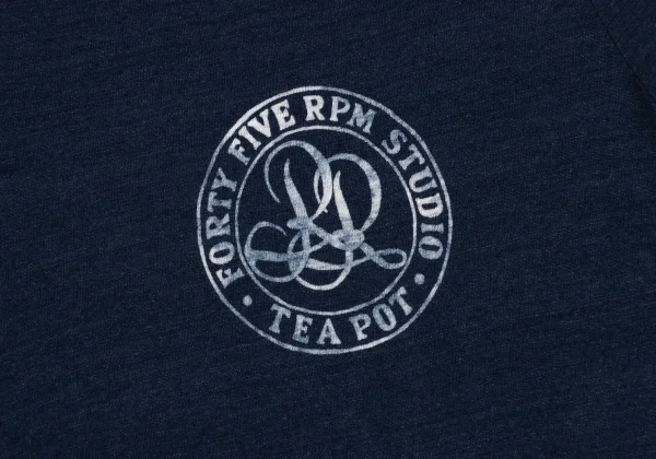 45rpm 45R Linen Logo Bleach Printed Top K-171695_004