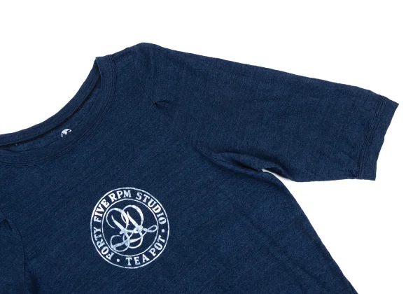 45rpm 45R Linen Logo Bleach Printed Top K-171695_005