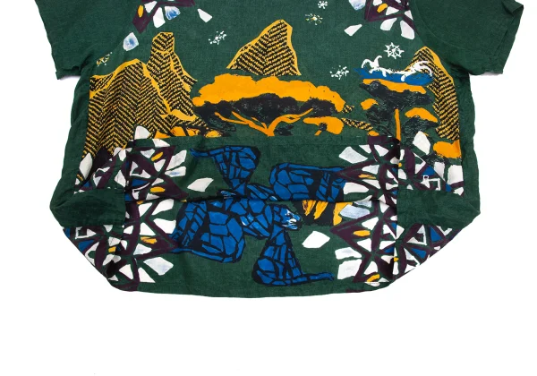 45rpm 45R Silk Animal Printed T-shirt K-171696_008