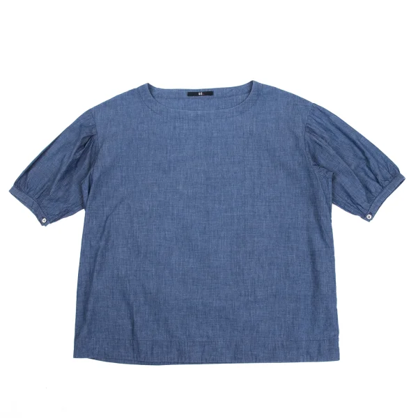 45rpm 45R Cotton Indigo Dyed Short-sleeved Top K-171700_002