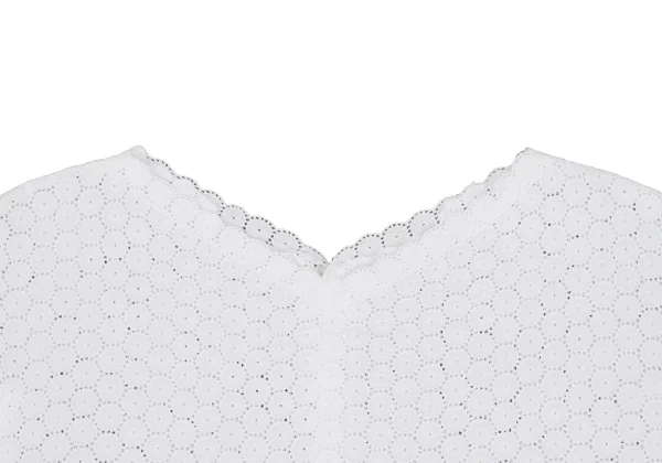 45rpm 45R Back Button Lace Short Sleeve Top K-171701_003