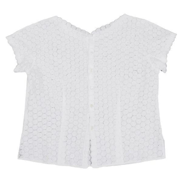 45rpm 45R Back Button Lace Short Sleeve Top K-171701_006