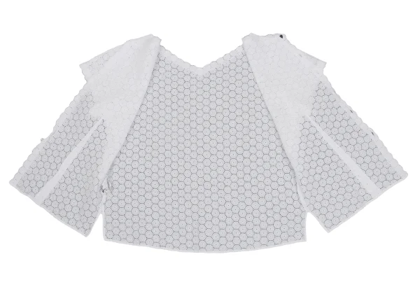 45rpm 45R Back Button Lace Short Sleeve Top K-171701_008