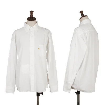 45rpm 45R Cotton Pocket Design Button-Down Shirt