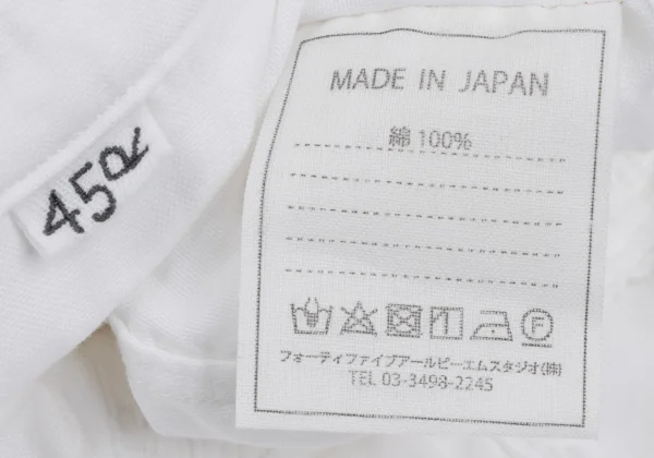45rpm 45R Cotton Round Collar Shirt K-171704_014