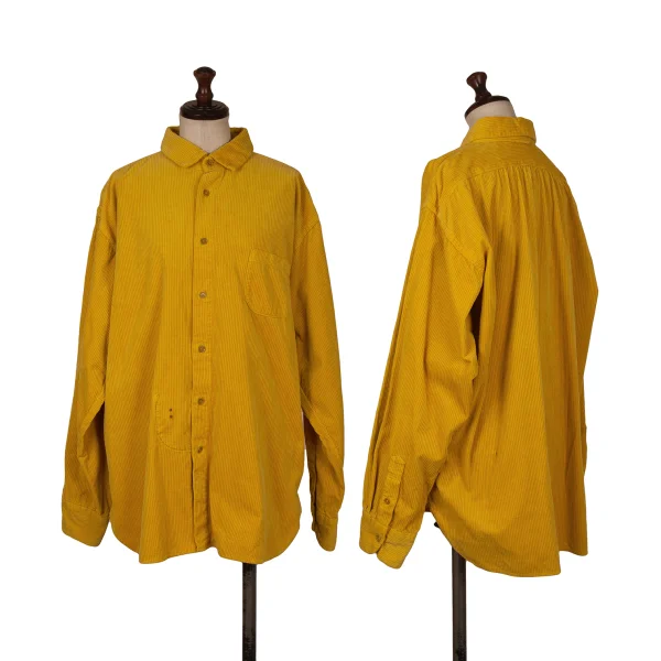 45rpm 45R Corduroy Shirt Yellow S-M K-171705_001