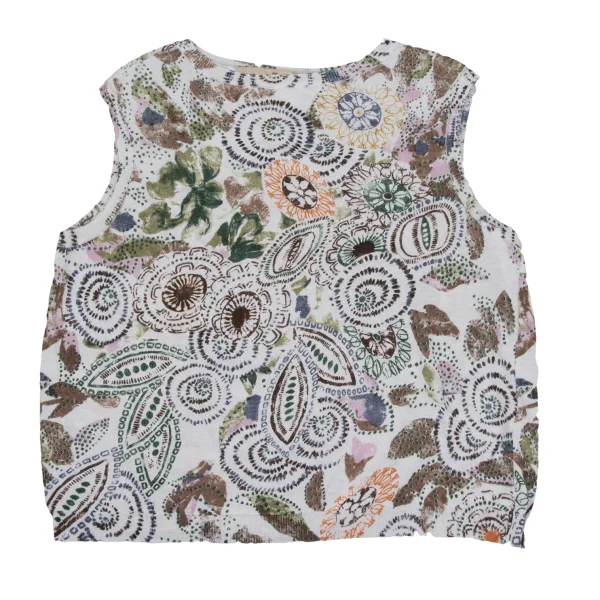 45rpm 45R Cotton Floral Sleeveless Knit Top K-171708_002