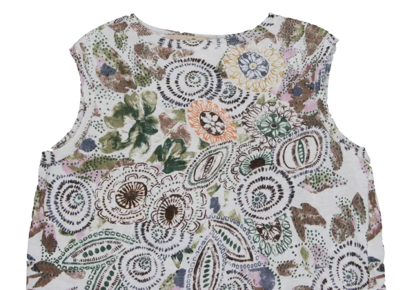 45rpm 45R Cotton Floral Sleeveless Knit Top K-171708_003