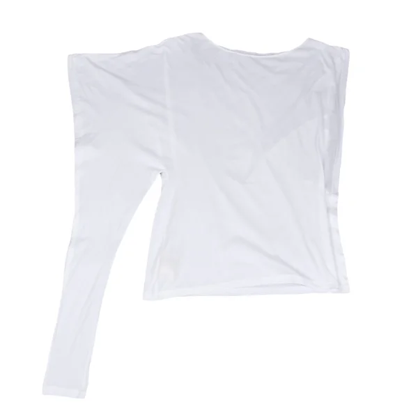 LIMI feu Cotton Asymmetry Sleeve T-shirt K-171713_002