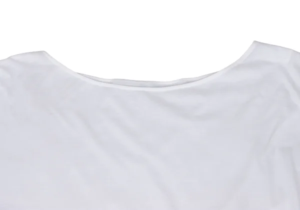 LIMI feu Cotton Asymmetry Sleeve T-shirt K-171713_004