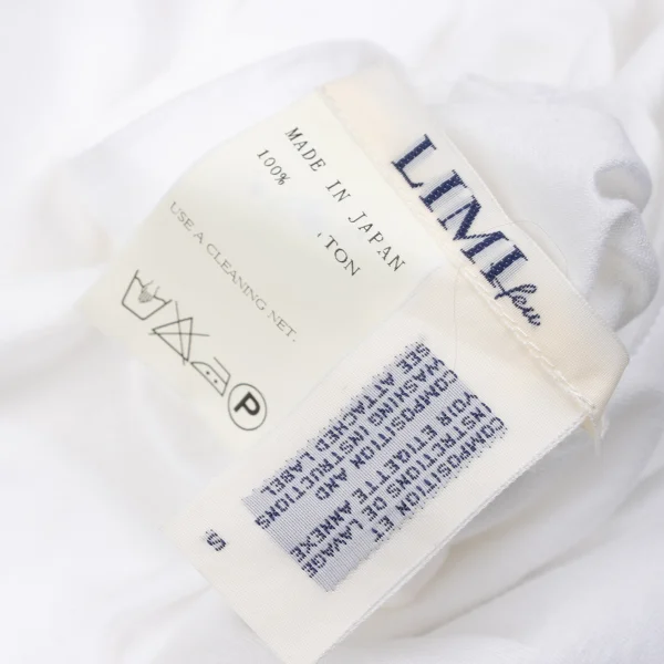 LIMI feu Cotton Asymmetry Sleeve T-shirt K-171713_017