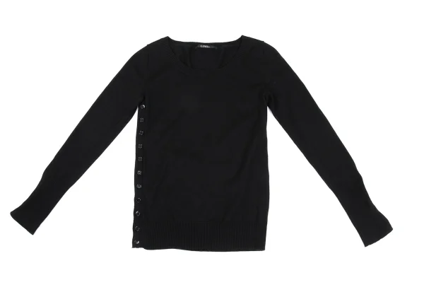 LIMI feu Wool Side Button Knit Sweater K-171715_002