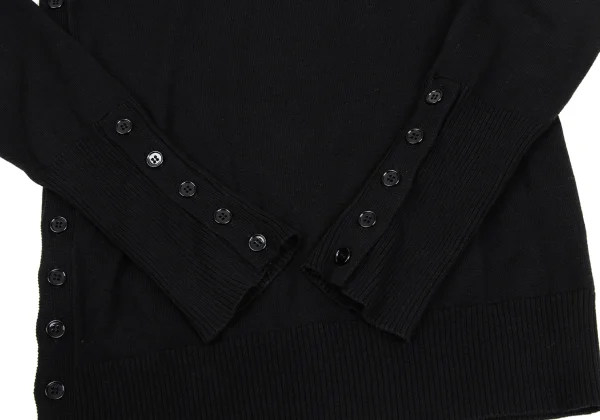 LIMI feu Wool Side Button Knit Sweater K-171715_005