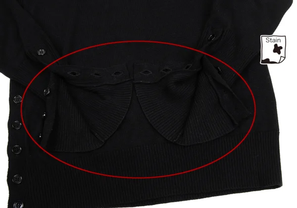 LIMI feu Wool Side Button Knit Sweater K-171715_006