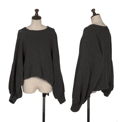 LIMI feu Wool Nylon Dolman Knit Sweater