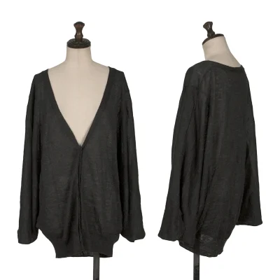 LIMI feu Linen Dolman Knit Cardigan