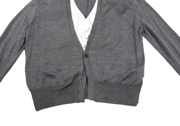 LIMI feu Vest Layered Knit Cardigan K-171718_008